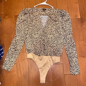 Leopard bodysuit